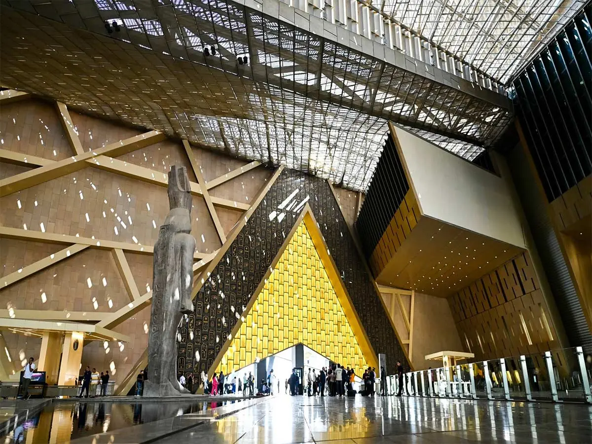 The pyramids of Giza